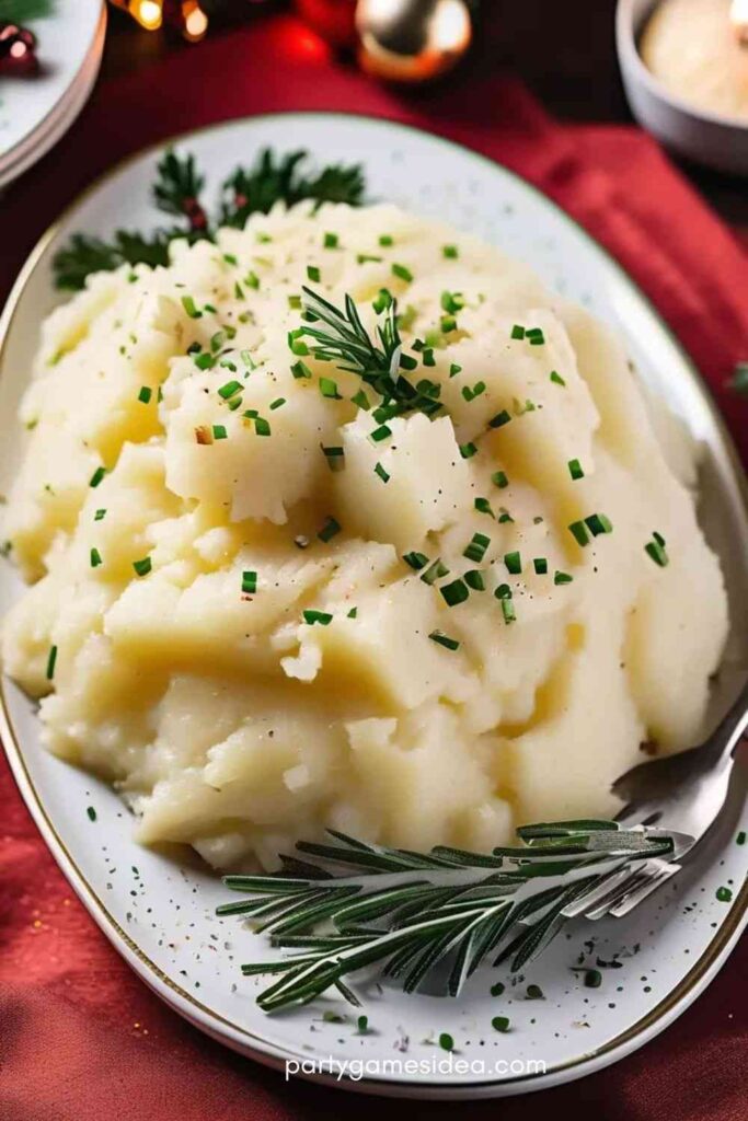 Mashed Potatoes with Garlic and Parmesan