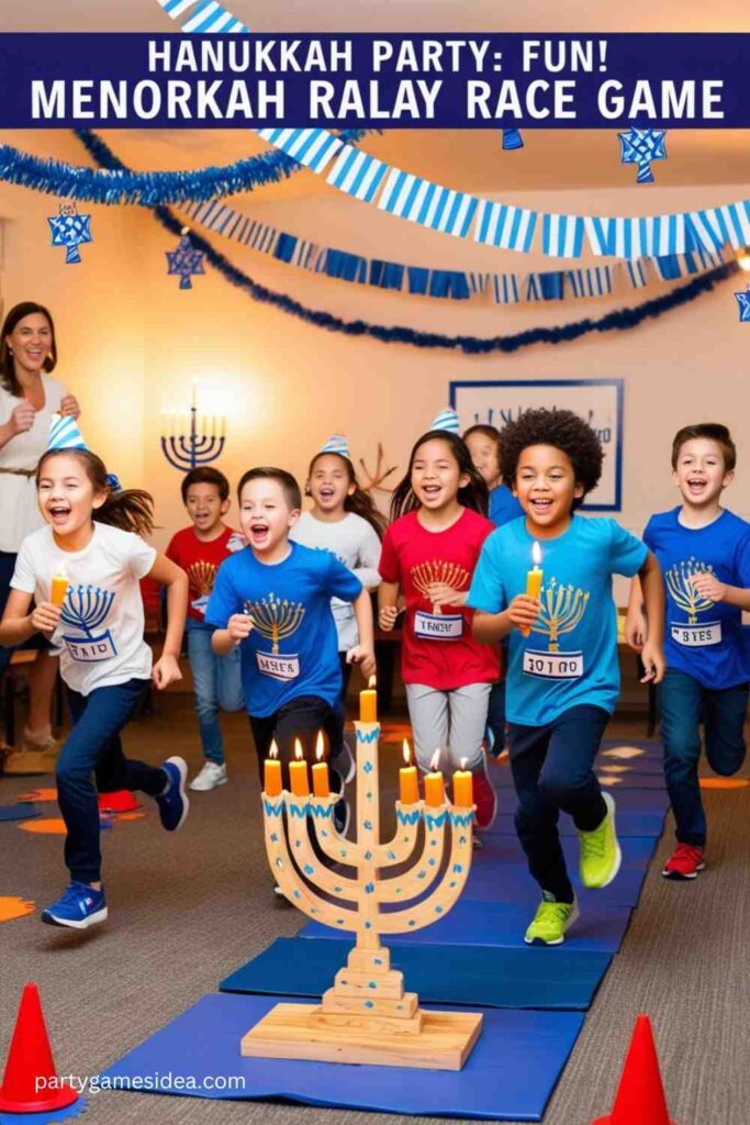 Menorah Relay Race