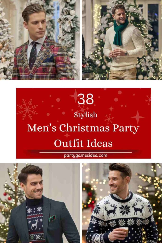 Men’s Christmas Party Outfit Ideas