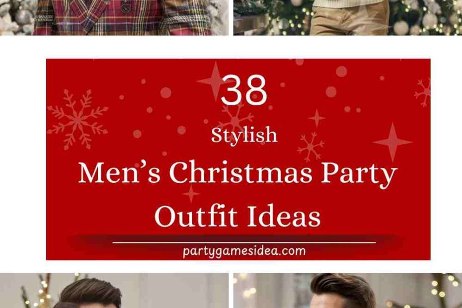 Men’s Christmas Party Outfit Ideas