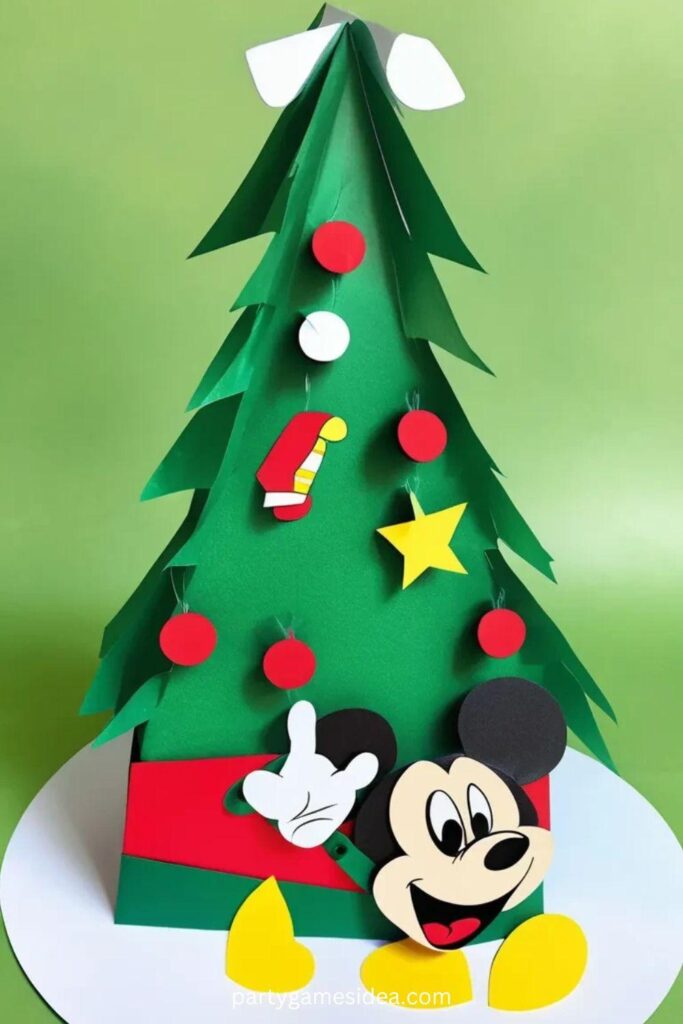 Mickey Mouse Christmas Crafts