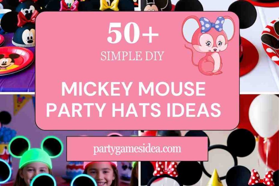 Mickey Mouse Party Hats