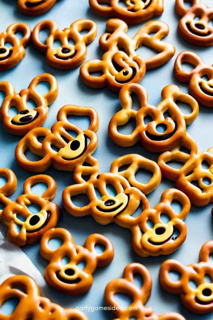 Mickey Mouse-Shaped Pretzels