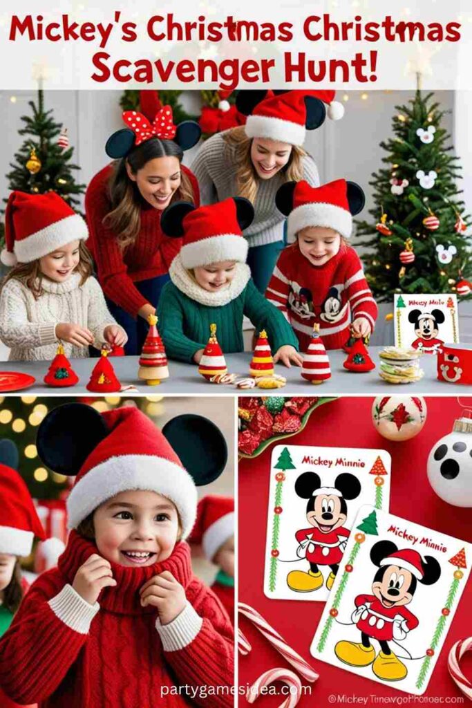 Mickey’s Christmas Scavenger Hunt