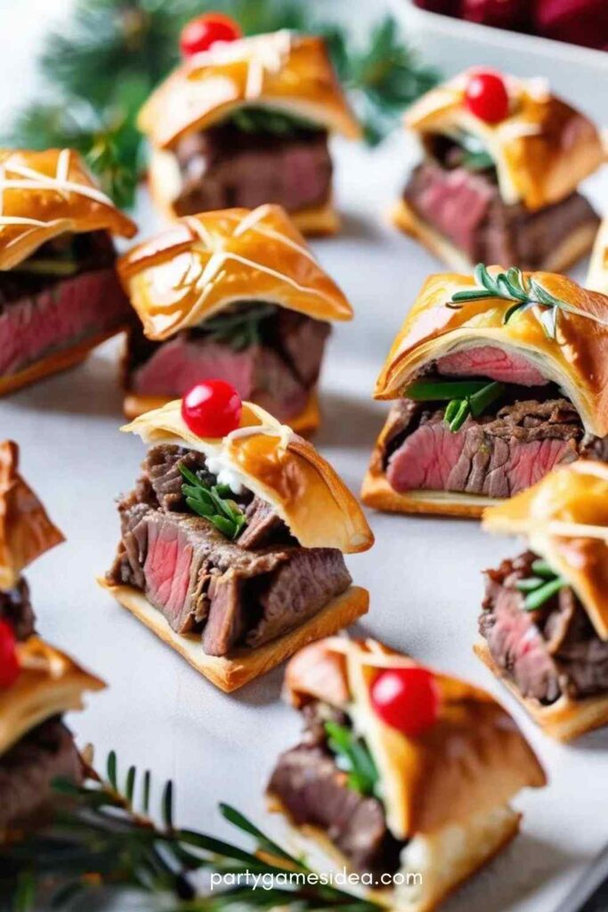 Mini Beef Wellington Bites