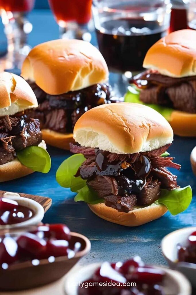 Mini Brisket Sliders