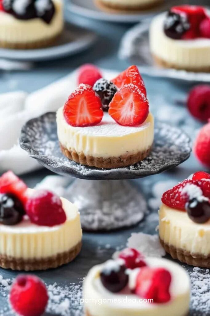 Mini Cheesecakes Bites