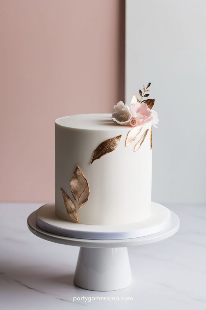 Minimalist Chic Cake