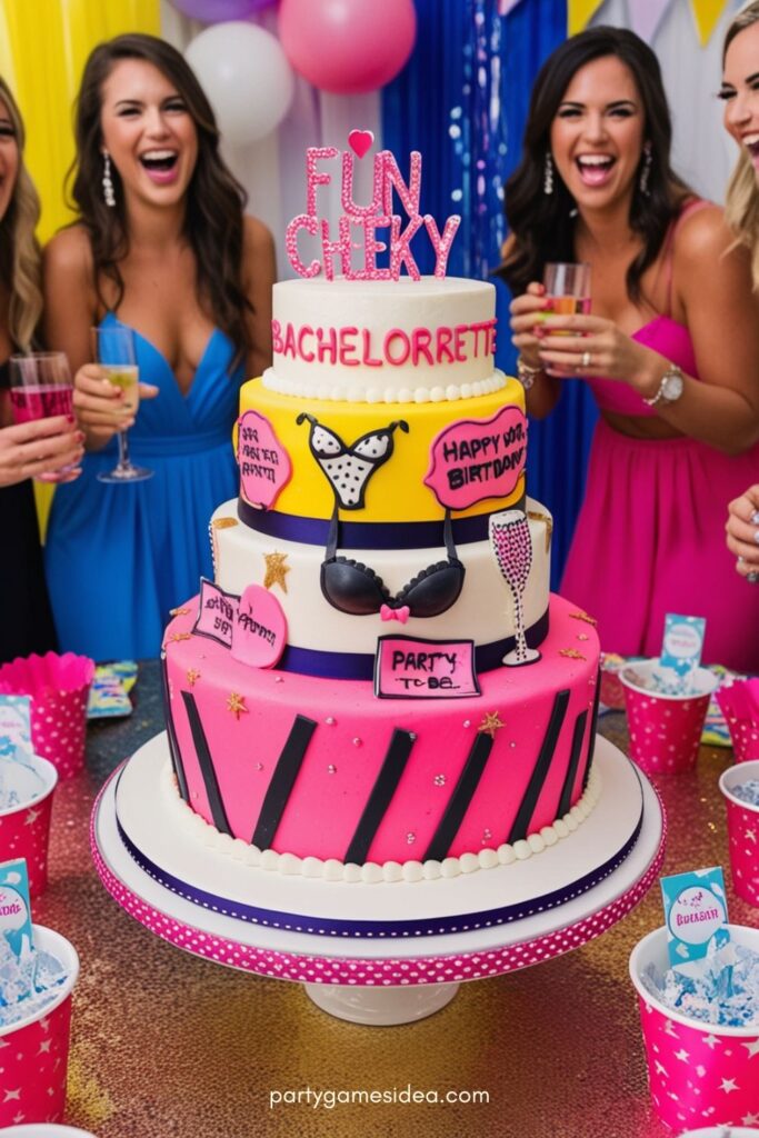 Naughty-Themed Cake