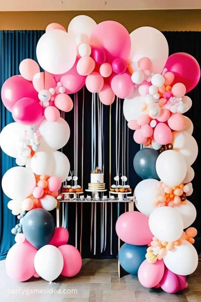 New Year Balloon Arch