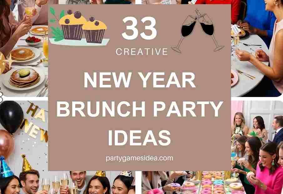 New Year Brunch Party Ideas