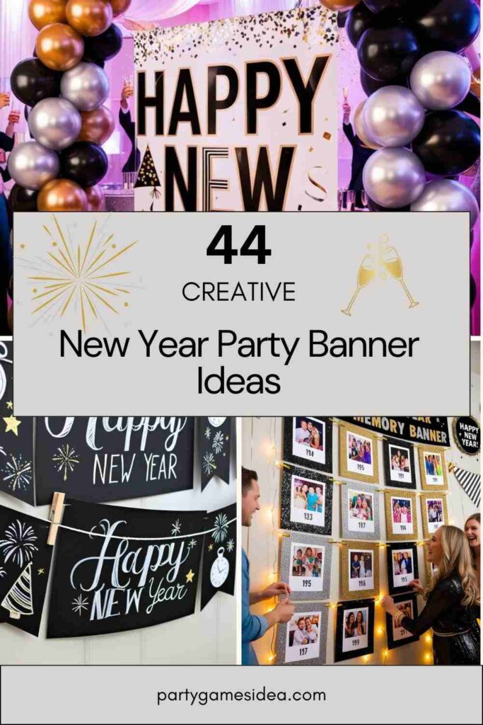 New Year Party Banner Ideas