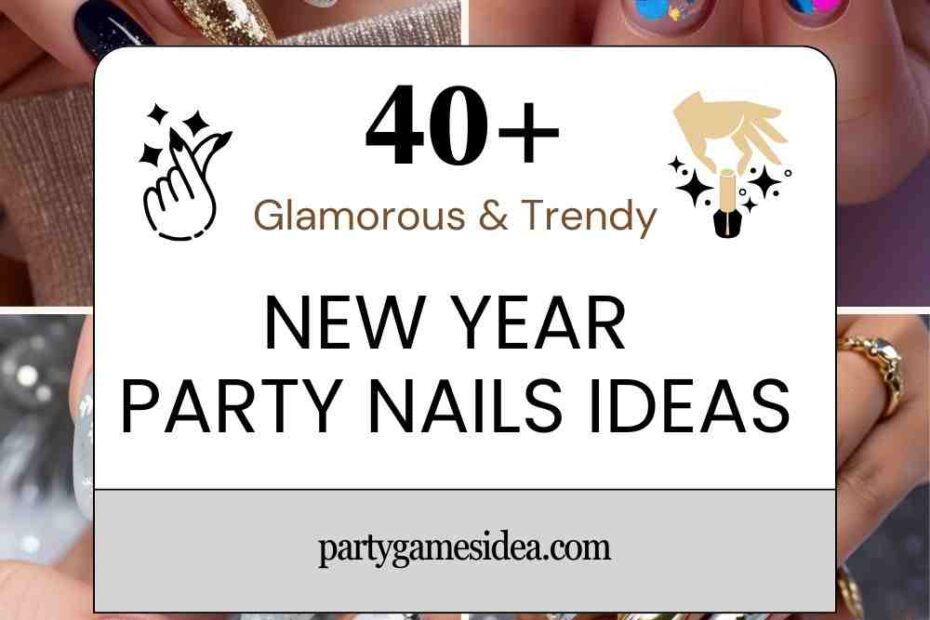 New Year Party Nails Ideas