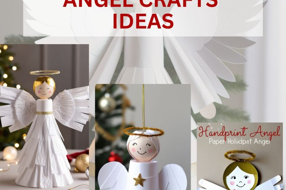 Paper Christmas Angel Crafts