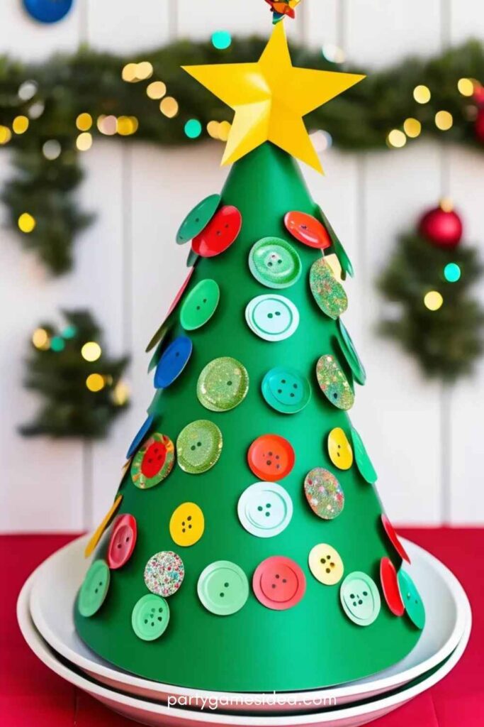 Paper Plate Christmas Tree