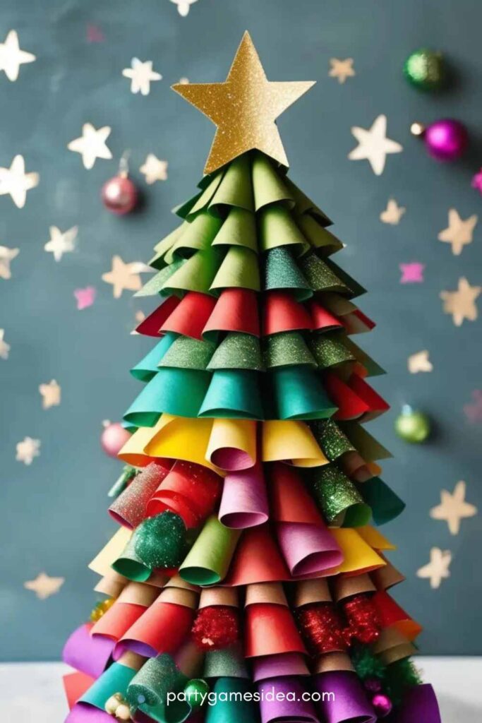 Paper Roll Christmas Tree