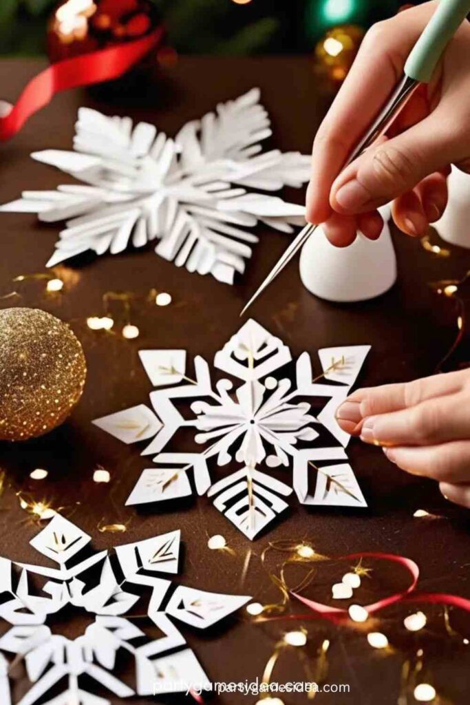 Paper Snowflakes Craft