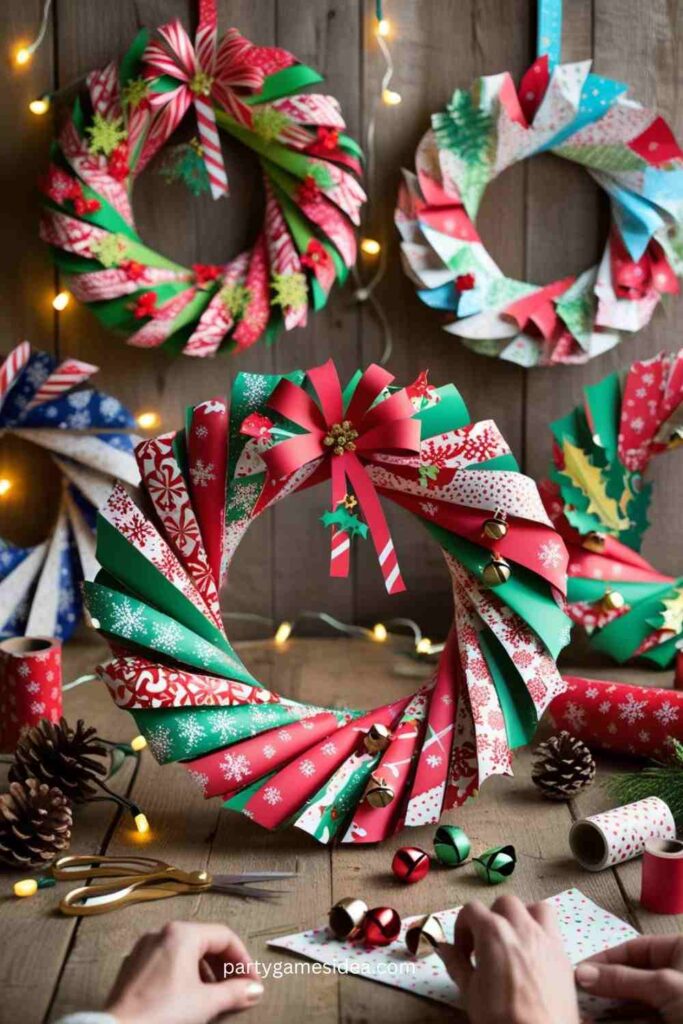 Paper Wreaths