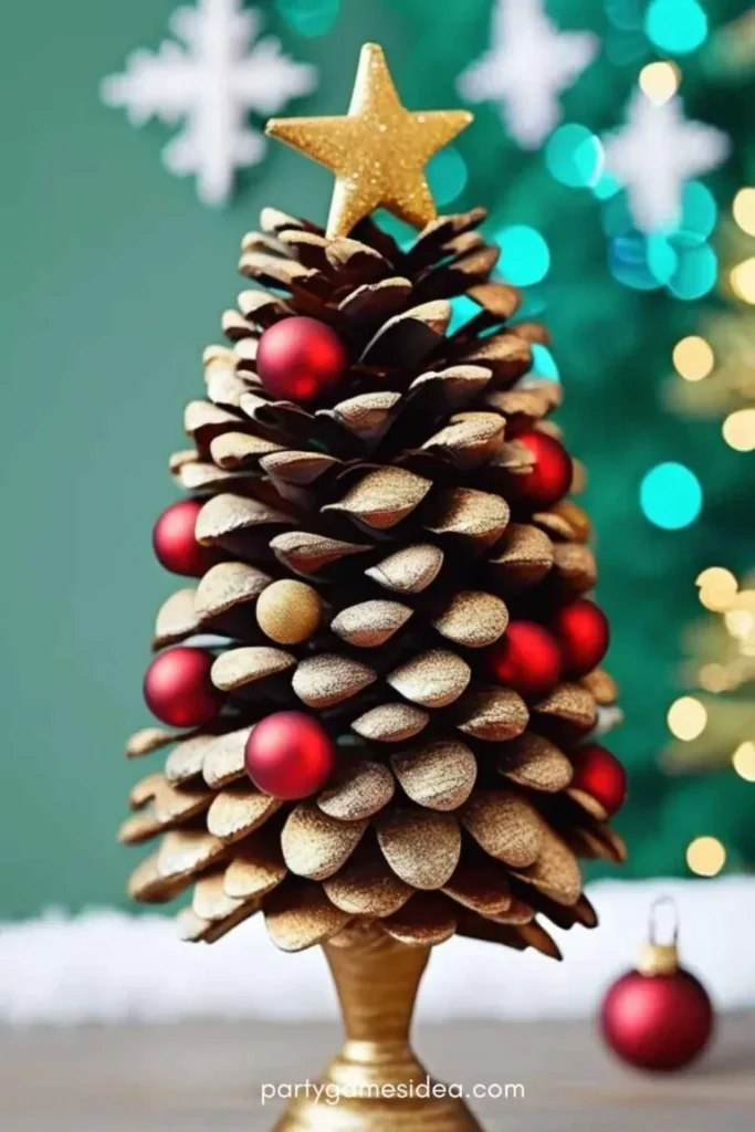 Pinecone Christmas Tree