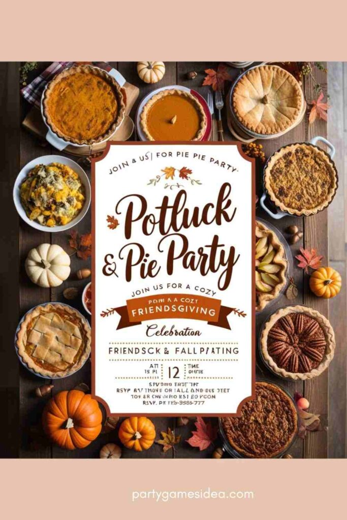 Potluck & Pie Party