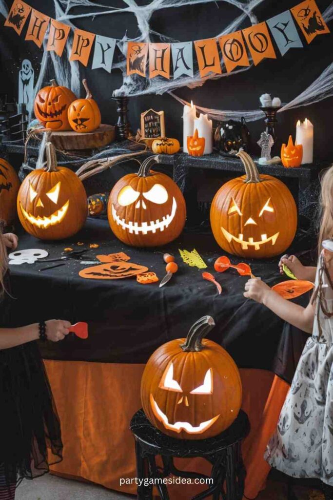 Pumpkin Carving Station