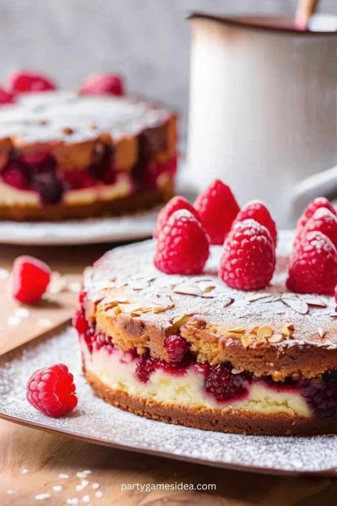 Raspberry Almond Cake