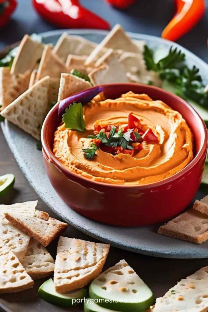 Roasted Red Pepper Hummus