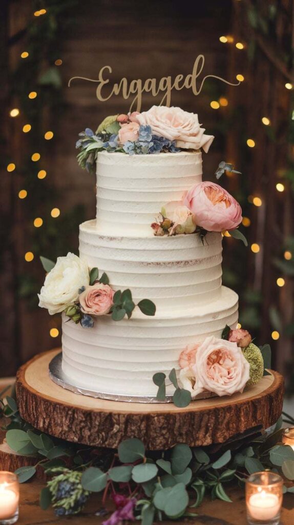 Rustic Buttercream Cake