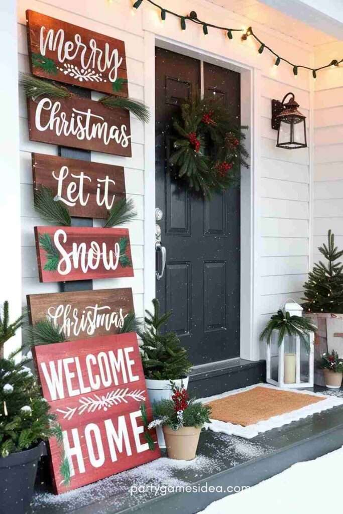 Rustic Wooden Signs