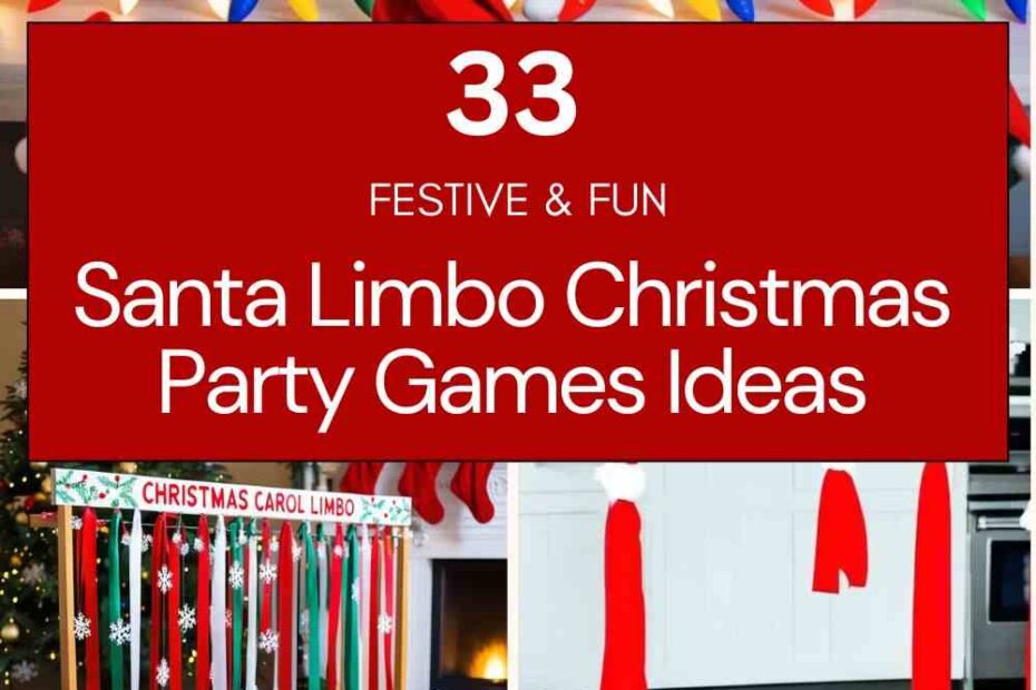 Santa Limbo Christmas Party Games Ideas