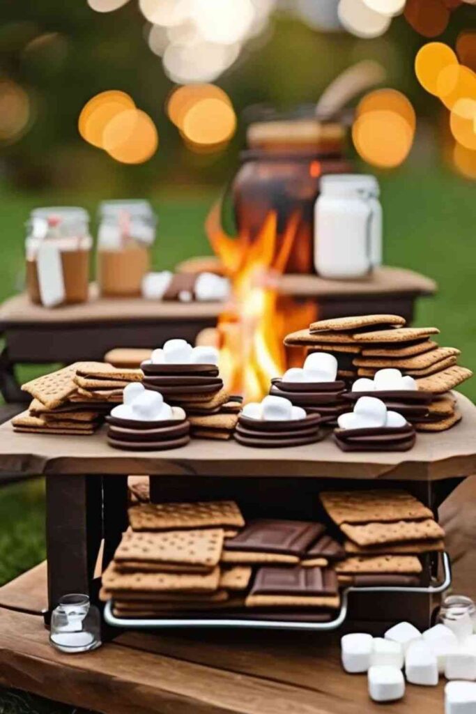 S'mores Station Decor