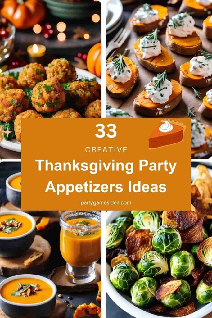 Thanksgiving Party Appetizers Ideas