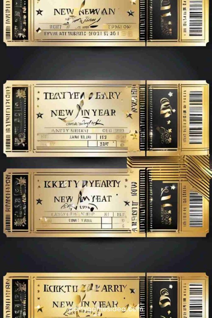 Ticket-Style Invitations