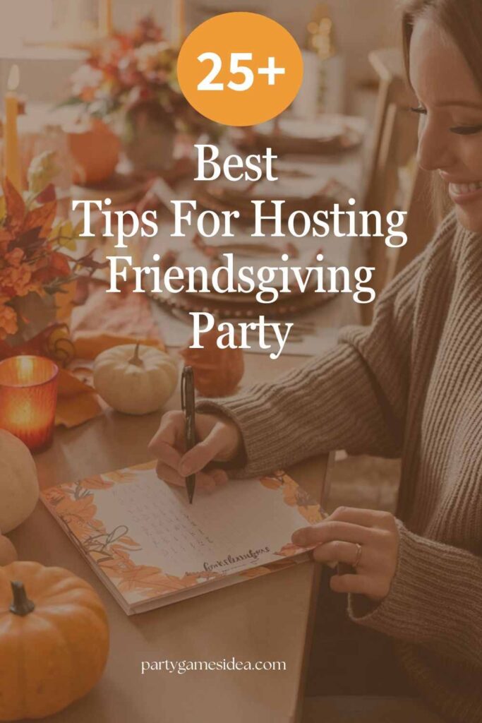 Tips For Hosting Friendsgiving Party