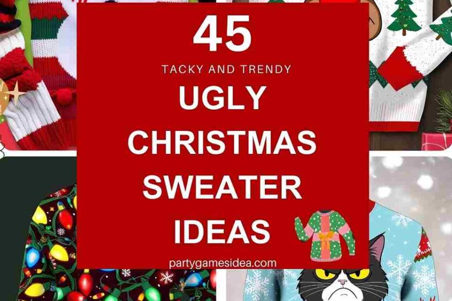 Ugly Christmas Sweater Ideas