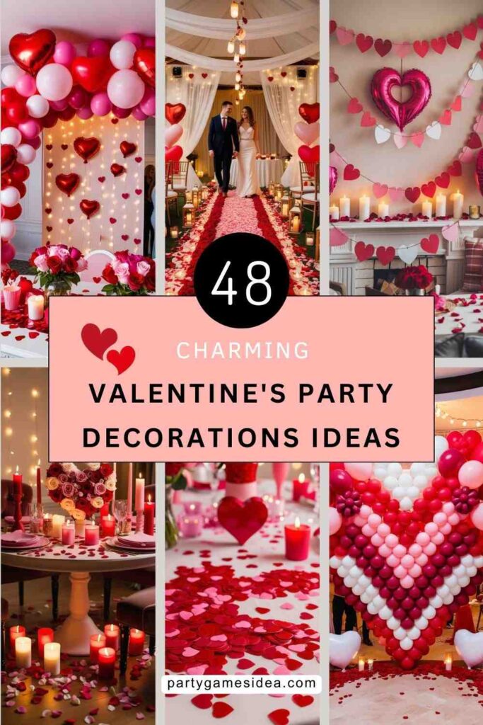 Valentine's Party Decorations Ideas