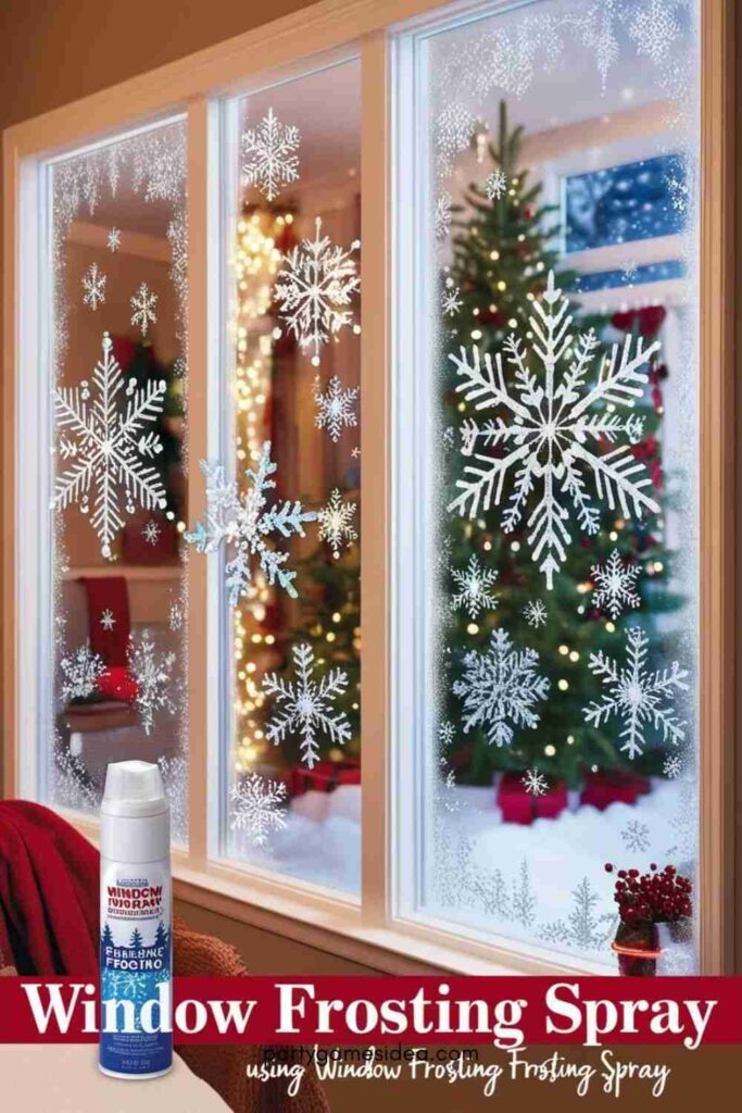 Window Frosting Spray