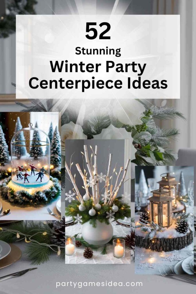 Winter Party Centerpiece Ideas