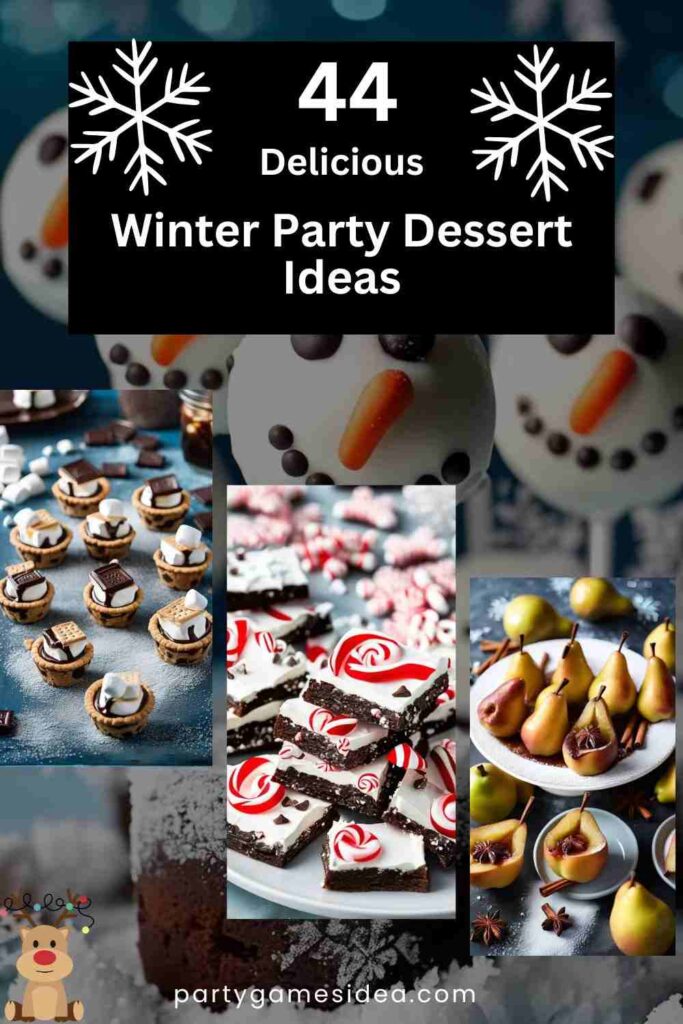 Winter Party Dessert Ideas