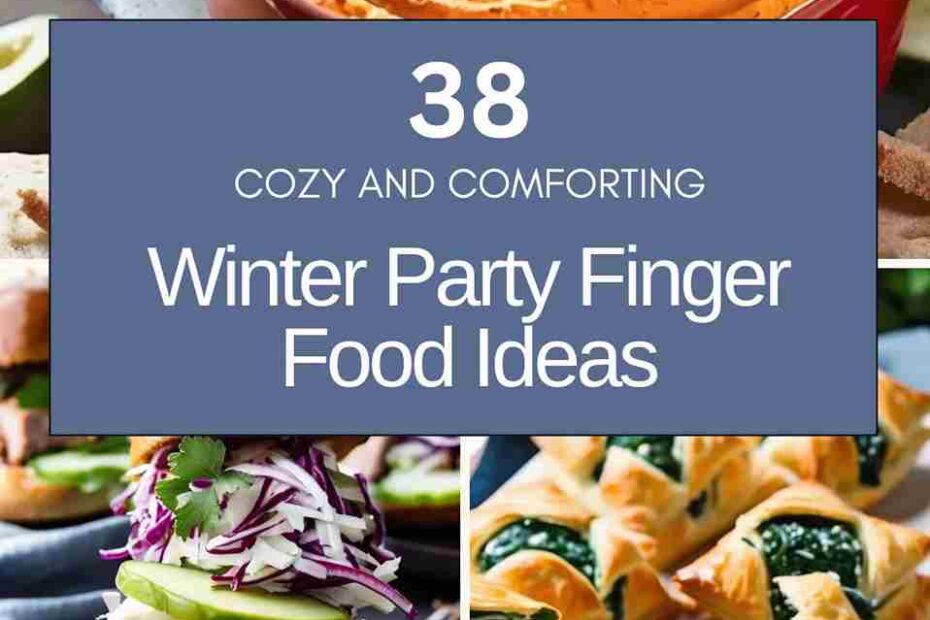 Winter Party Finger Food Ideas