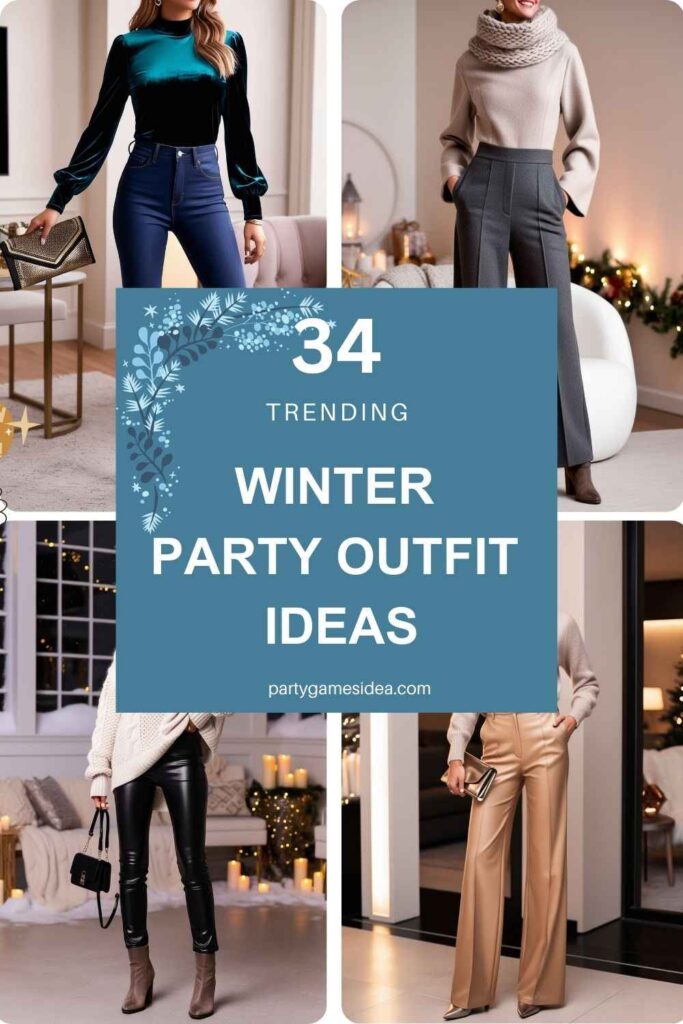 Winter Party Outfit Ideas