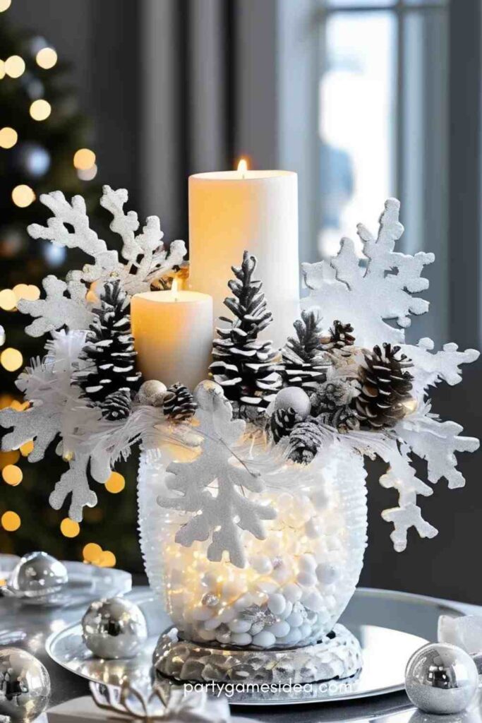 Winter Wonderland Centerpiece