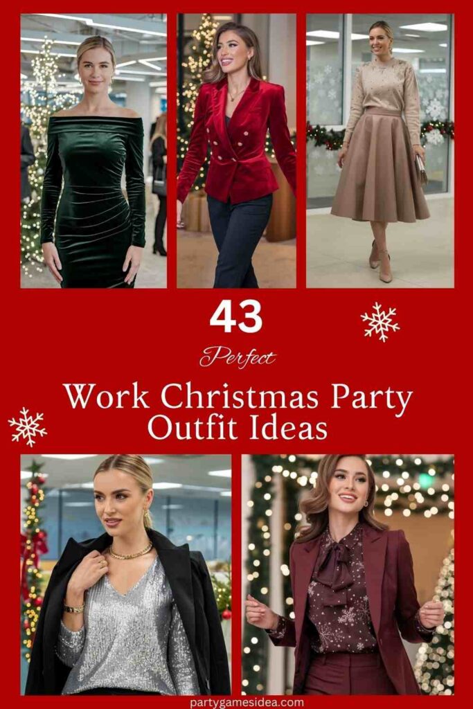 Work Christmas Party Outfit Ideas