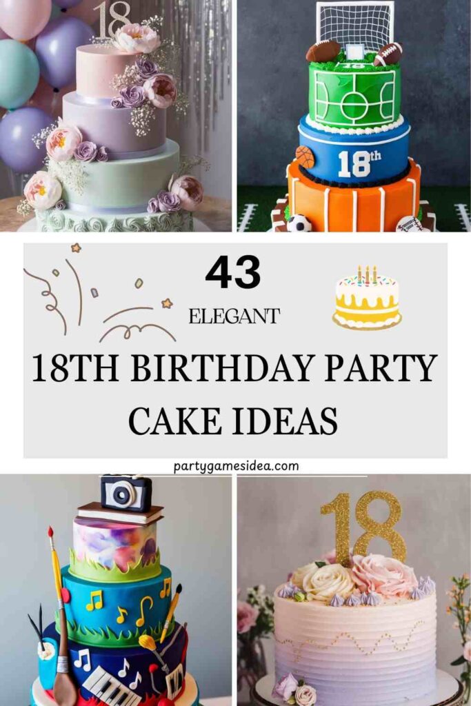 18th Birthday Party Cake Ideas