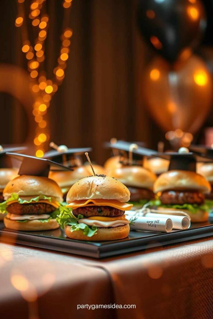 A Mini Sandwiches and Sliders