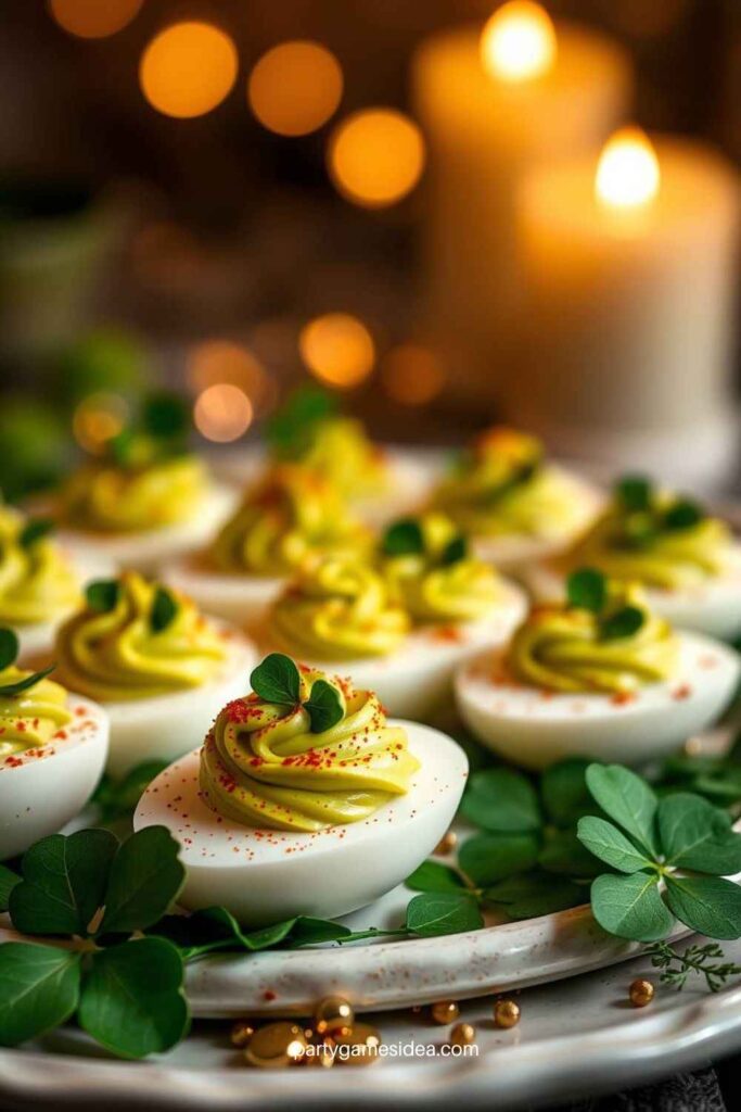 Avocado Deviled Eggs