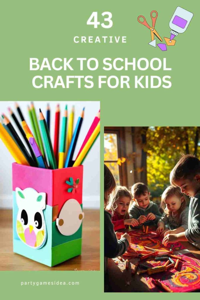 Back To School Crafts For Kids