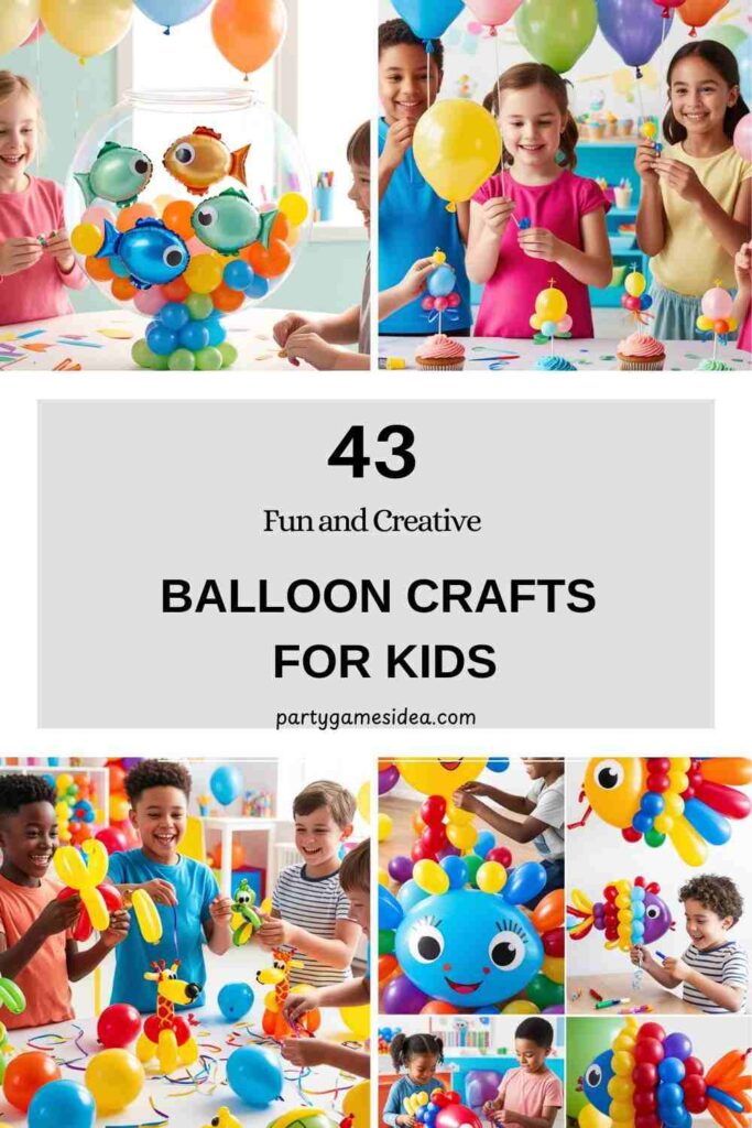 Balloon Crafts For Kids