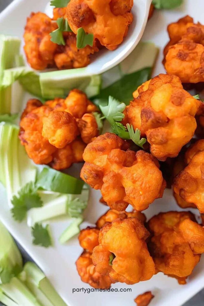 Buffalo Cauliflower Bites