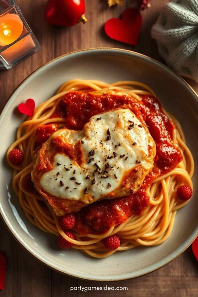 Chicken Parmesan with Spaghetti